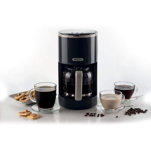 Ariete Ariete 1394 Breakfast Line Coffee Maker, Capacity 12 Cups, Dark Grey 2