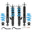 Maxpeedingrods COT6 24-Click Adjustable Damper Coilover Kit for BMW E46 (1-3 in lowering, 24-Position damping, Camber plate) 1
