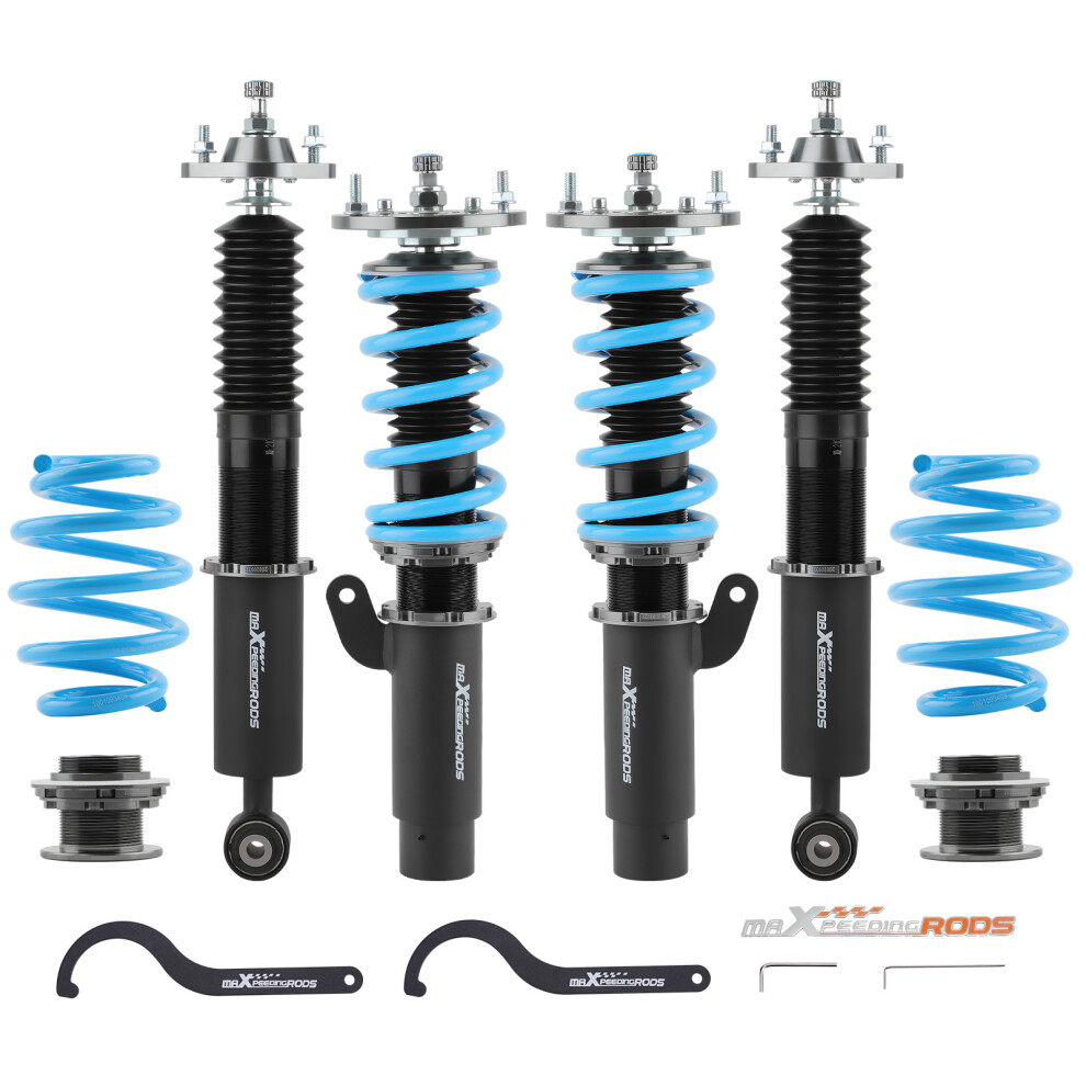 Maxpeedingrods COT6 24 Ways Adj. Damper Shock Coilovers Kit for BMW 3 Series E46