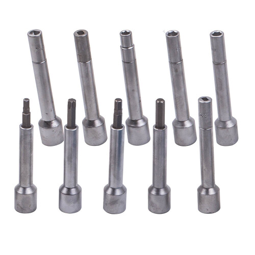 18pc Universal Shock Absorber Strut Tool Set with 21mm Ratchet, 16-24mm Deep Sockets, Hex & Torx Bits 2