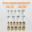 26x Universal Press Pull Sleeve Kit Bush and Bearing Removal and Install Tools 5