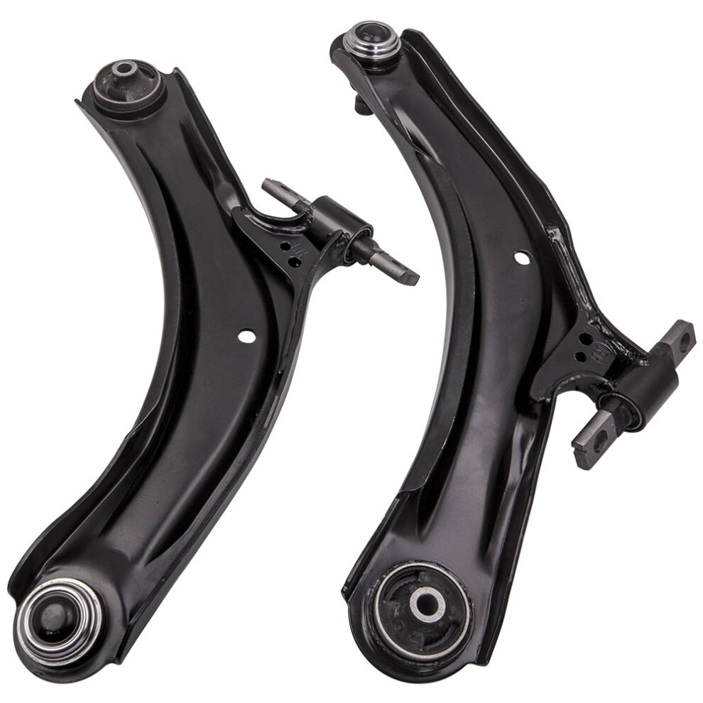 FRONT 2 SUSPENSION LOWER WISHBONE ARMS PAIR LH & RH For NISSAN QASHQAI 2007-2013