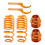 Justerbart coilover-dämparpaket för AUDI TT 8N 1998-2006 Coupé/Roadster 4