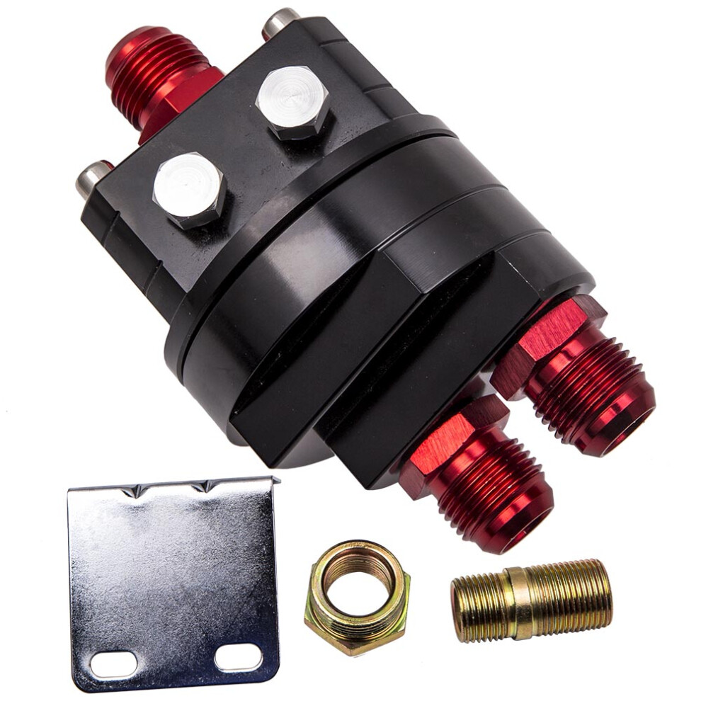Oil Filter Relocation Male Sandwich Fitting Adapter Kit 20 X 1.5 &3/4 X 16 6941677540984