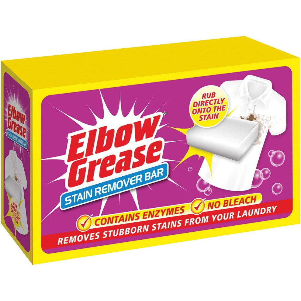 Elbow Grease Stubborn Stain Remover Bar, 100 G