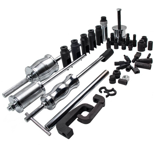 40PCS Diesel Injector Extractor Nozzle Remover Puller Tool MASTER Kit Auto Tools 2