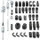 40PCS Diesel Injector Extractor Nozzle Remover Puller Tool MASTER Kit Auto Tools 2