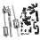 40PCS Diesel Injector Extractor Nozzle Remover Puller Tool MASTER Kit Auto Tools 4