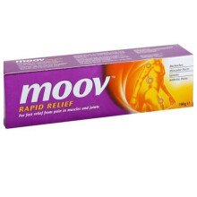Moov Instant Pain Relief Ointment 100g - Ayurvedic Formula with Turpentine, Nilgiri, Wintergreen & Mint for Muscle Pain, Backache & Sprains