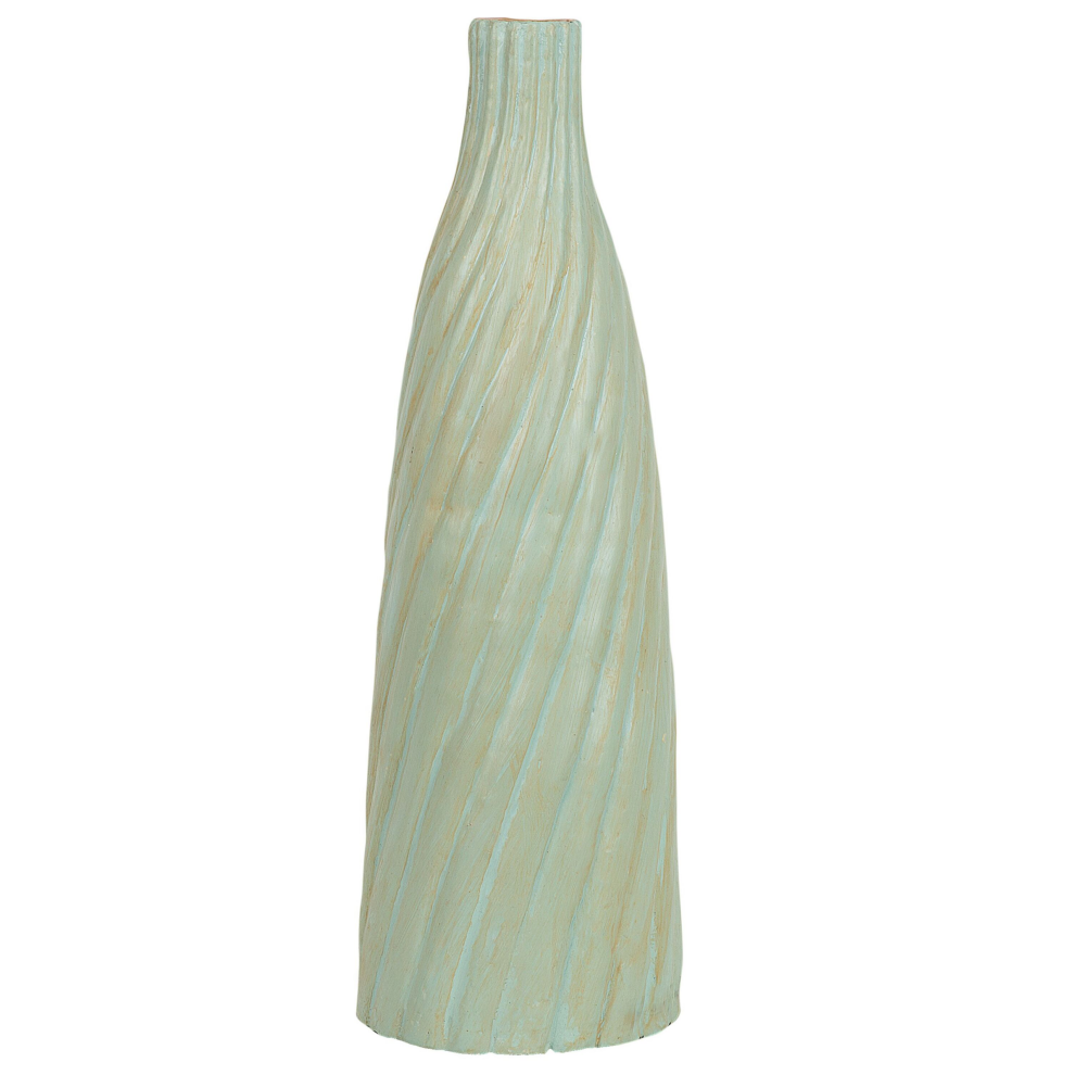 Decorative Vase FLORENTIA Ceramic 54 cm Light Green