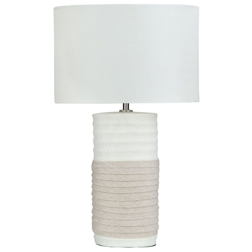 Table Lamp NAVIA Porcelain Light Beige