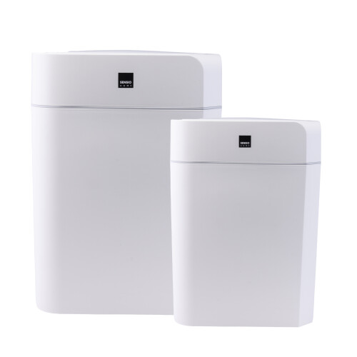 Sensio Home Value 2 Pack 12L+16L Waterproof Motion Sensor Trash Cans