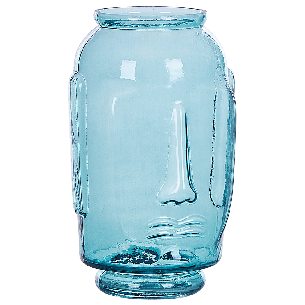 Decorative Vase SAMBAR Glass 31 cm Blue