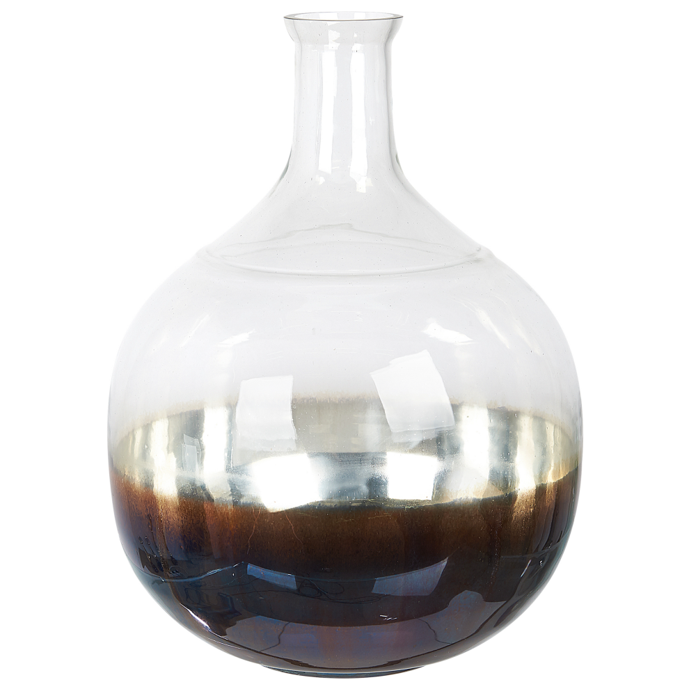 Flower Vase RAZALA Glass 40 cm Multicolour