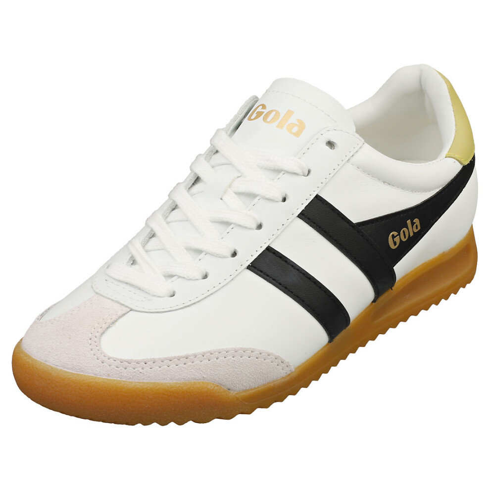 Gola Torpedo Womens Casual Trainers in White Black - 3 UK