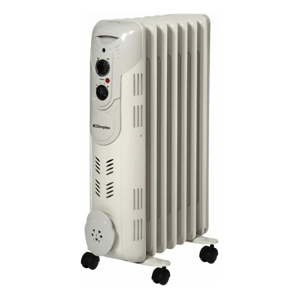 Dimplex DEOC15 1.5kW Oil Filled Column Heater with Thermostat