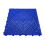(Blue, Pack of 1) Modular Interlocking Ribbed Garage Flooring Tiles 3