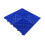 (Blue, Pack of 1) Modular Interlocking Ribbed Garage Flooring Tiles 4
