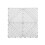 (White, Pack of 30) Modular Interlocking Ribbed Garage Flooring Tiles 1