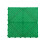 (Green, Pack of 4) Modular Interlocking Ribbed Garage Flooring Tiles 1