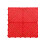 (Red, Pack of 15) Modular Interlocking Ribbed Garage Flooring Tiles 1
