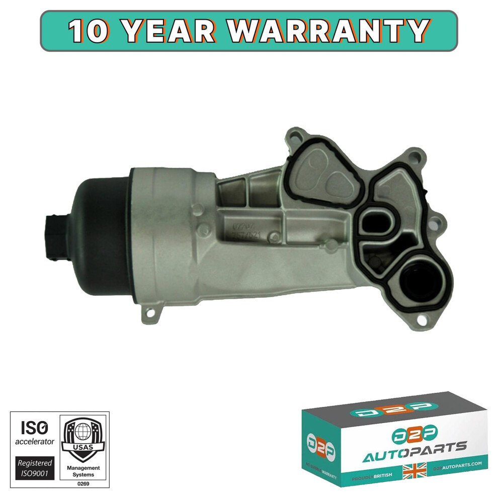 Engine Oil Cooler Filter Housing +Gasket 1142864376 For Mini Cooper R55 R56 1.6T 5060414644370