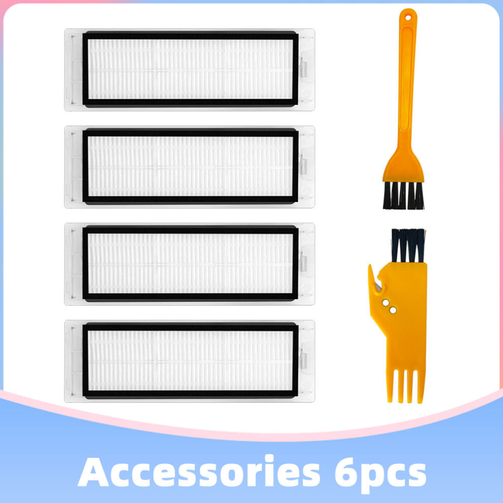 Replacement of HEPA Filter Set For Xiaomi MiJia Roborock S50 S51  Robotic Vacuum Cleaner Parts-image-OPC-PDY75DB-NEW