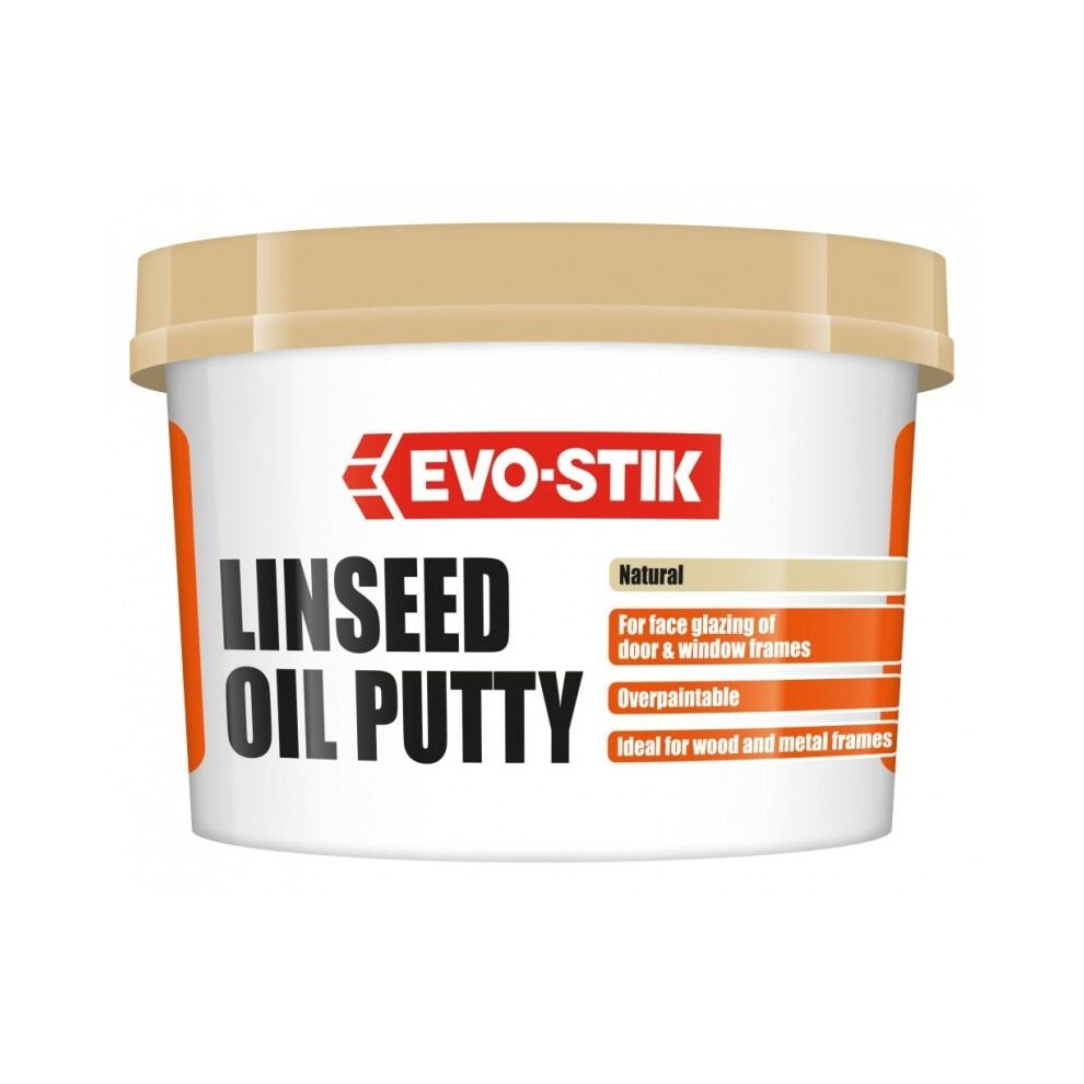 Evo-Stik Multi-Purpose Linseed Oil Putty External Face Glazing - Natural - 1kg - Image 4