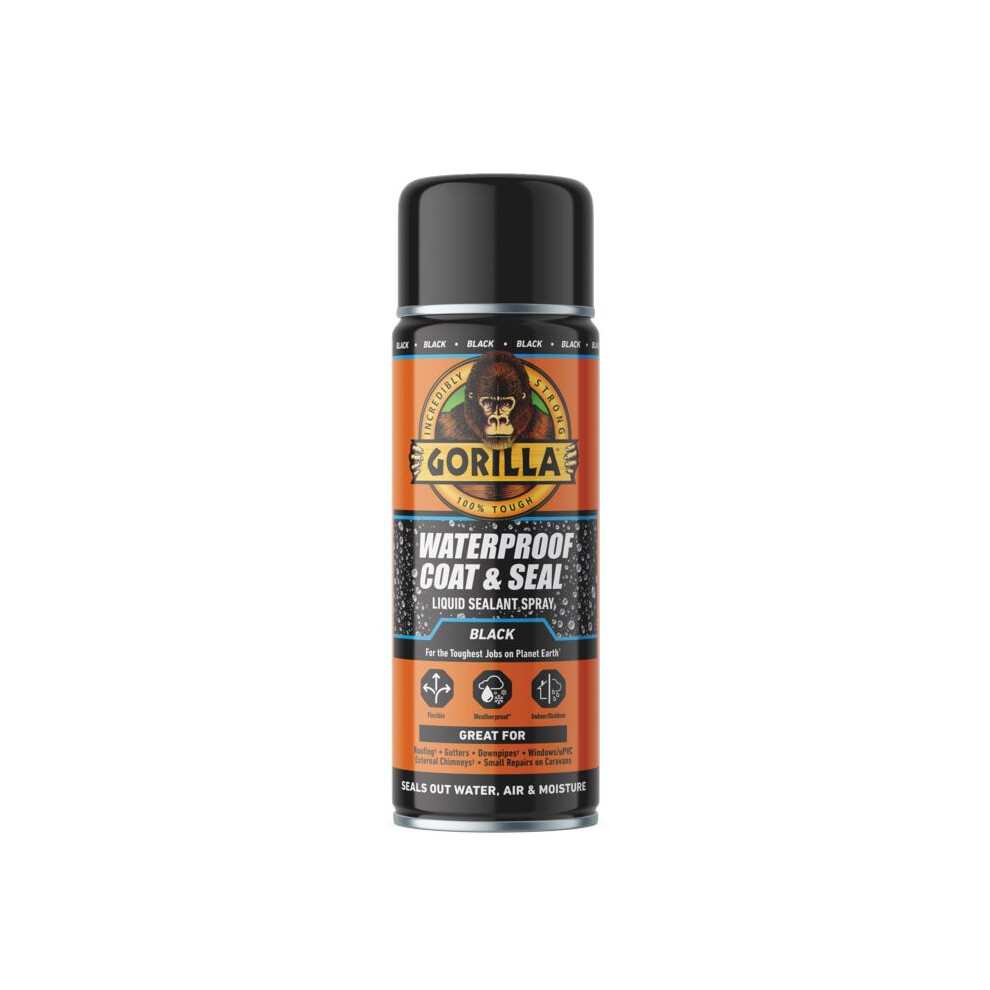 Gorilla - Waterproof Coat & Seal Spray - 450ml Black