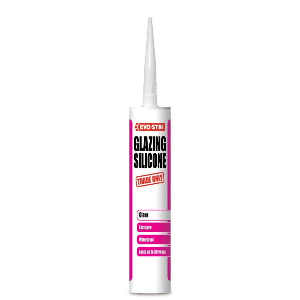 Evo-Stik - Glazing Silicone - Clear