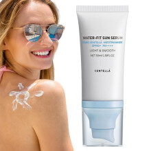 Centella Skincare Serum Sunscreen Hyaluronic Acid Sun Protection SPF50 Lightweight Oil Control Hydrating Moisture Sun Block 50ml