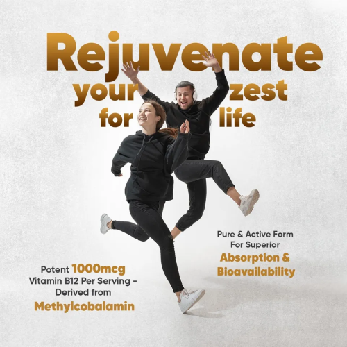 Vitamin B12 - 450 Tablets - Immune system, tiredness & fatigue - 2