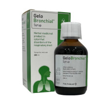 Gelobronchial 200 Ml Syrup Cough Relief, Mucus Reduction, Chest Congestion Relief, Non-Drowsy Formula