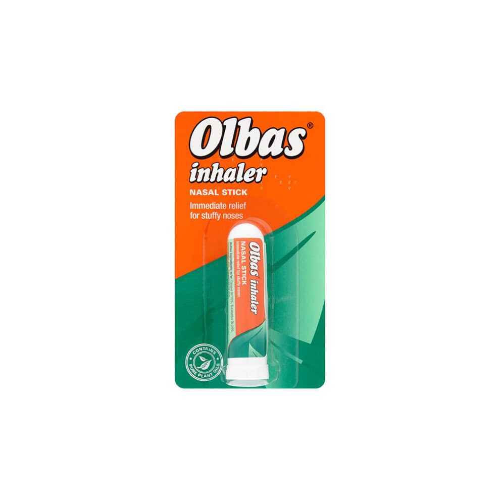 Olbas Inhaler Nasal Stick 695 Mg Cough Relief, Mucus Reduction, Chest Congestion Relief, Non-Drowsy Formula