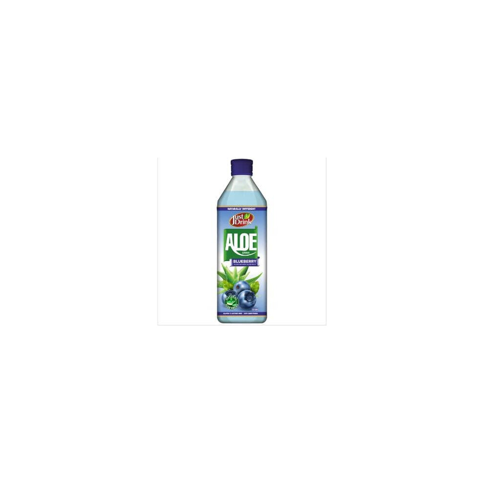 Just Drink Aloe Vera Blueberry Flavoured Drink 12 X 500ml