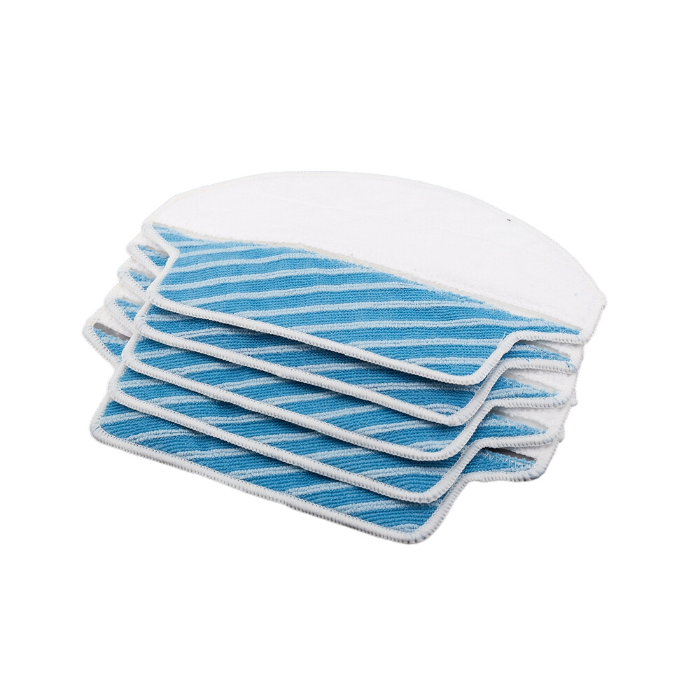 5Pcs Robot Vacuum Cleaner Parts Mopping Cleaning Mop Rag For Ecovacs Deebot DT85 / DT83 / DM81 / DM85 / DM86 Mopping Cloth-image-OPC-PDY7R6K-NEW