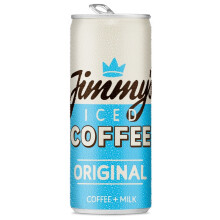 Jimmys Ice Coffee Can Original Tasty Drink 12 X 250ml