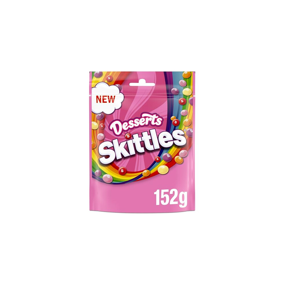 Skittles Vegan Sweets Dessert Flavoured Bag 152g