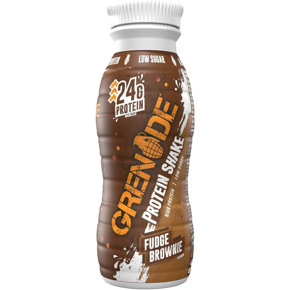Killa Shake Fudge Brownie Tasty Drink 8 X 330Ml Grenade
