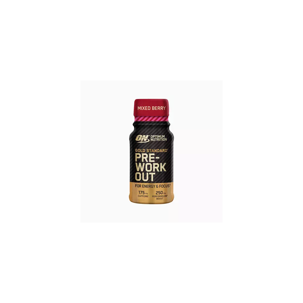 Kidzbuzz Optimum Nutrition Pre-Workout Shots Mixed Berry 12 X 60Ml