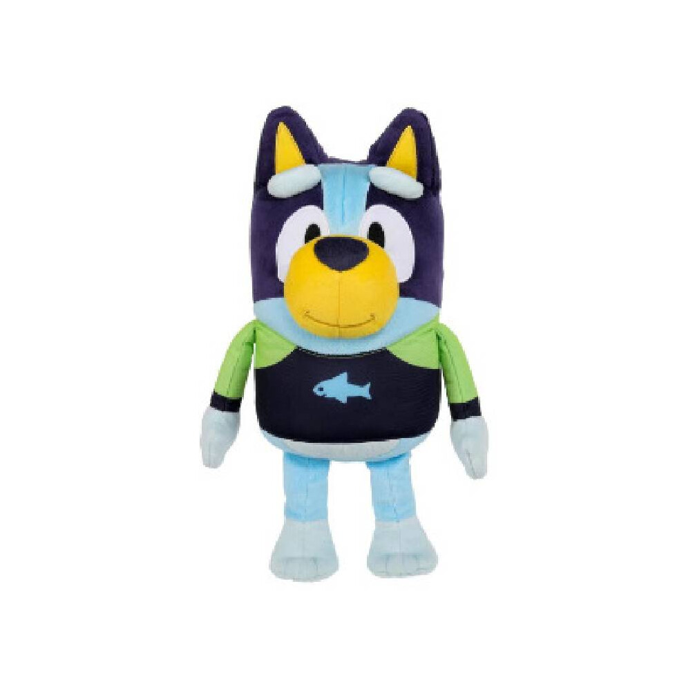 (Bluey) Bluey Cartoon Talking Plush Toy Music Stuffed Animal Doll Kids Interactive Gift