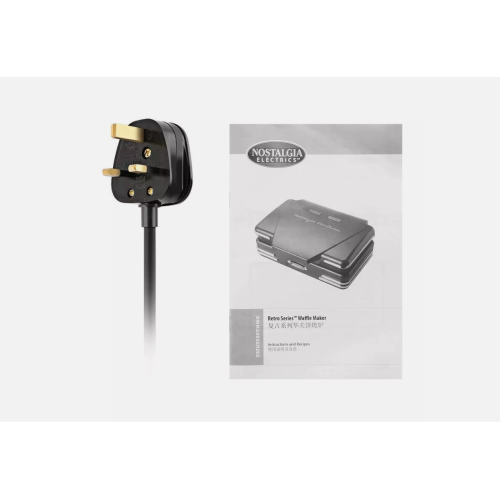 Waffle Makers,Electrics Waffle Iron Two-Piece with Nonstick Griddle 1