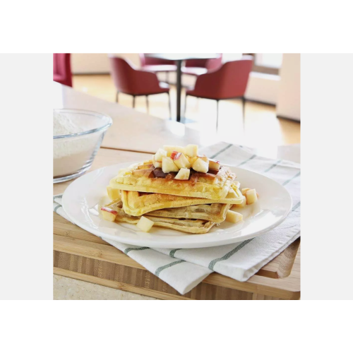 Waffle Makers,Electrics Waffle Iron Two-Piece with Nonstick Griddle 2