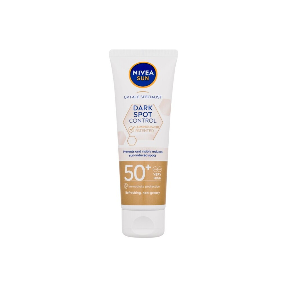 Nivea - Sun Spot Control Sun Fluid Spf50+ - For Women, 40 Ml Dark
