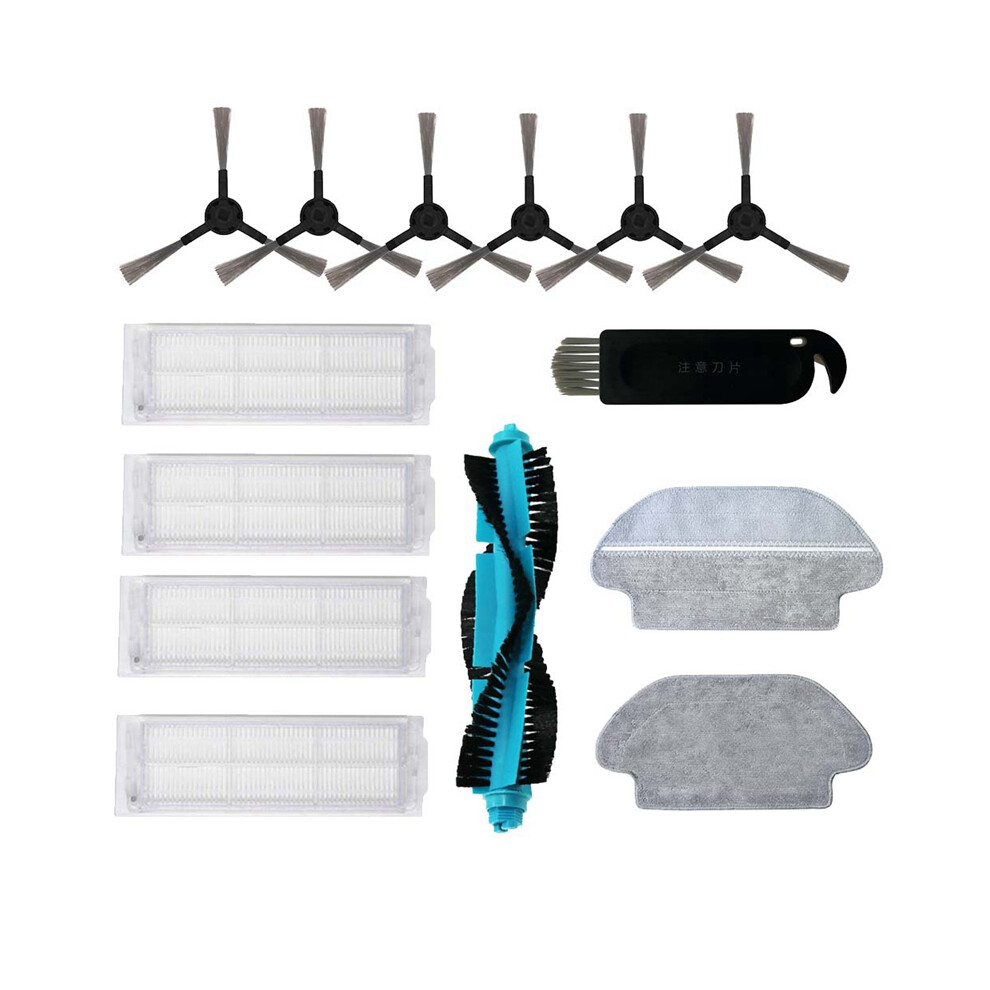 AD-Brush Rags Roller HEPA Filter for Xiaomi Mop P Viomi V2 Pro V3 SE V-RVCLM21B Accessories Robot Vacuum Cleaner Parts-image-OPC-PDY8VNH-NEW