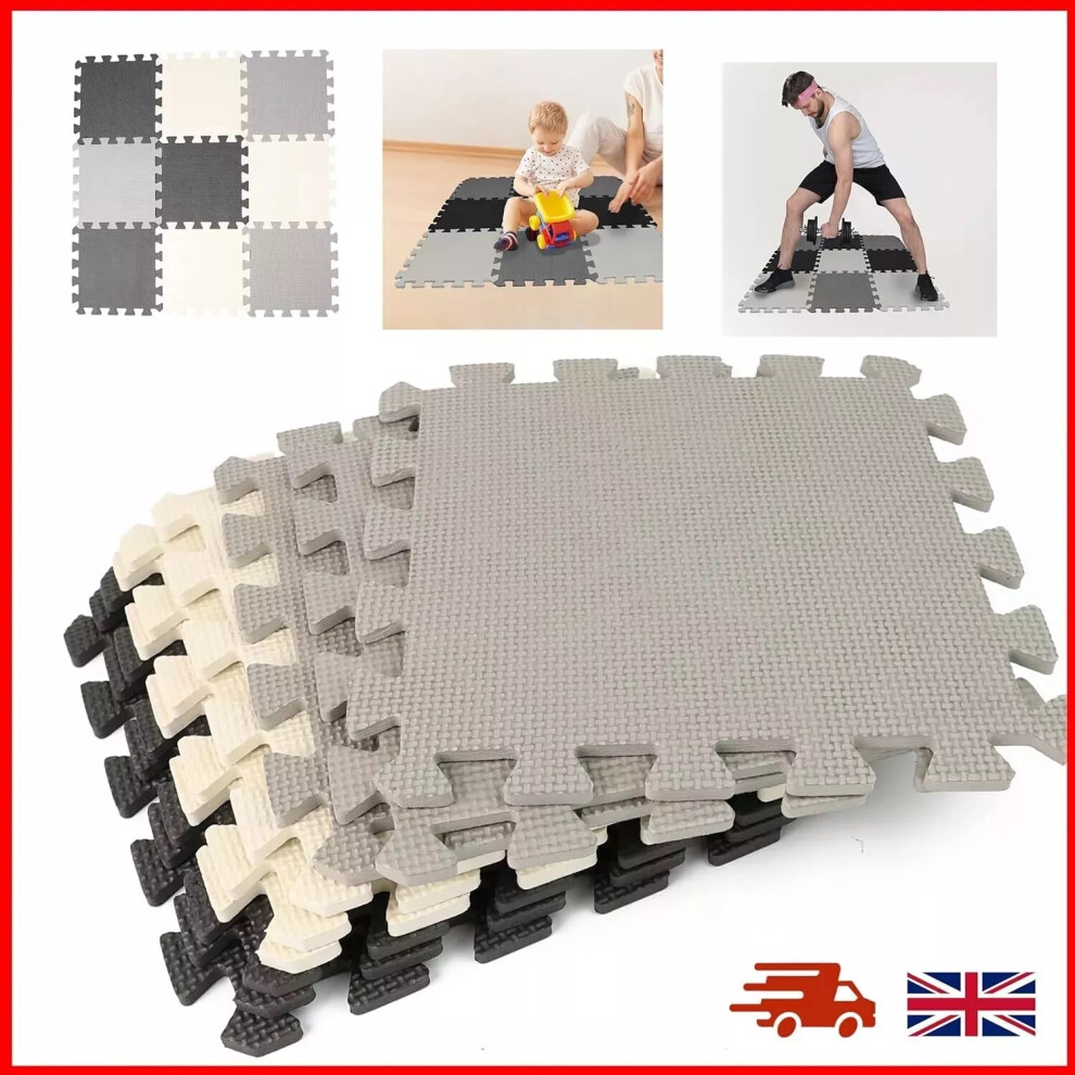 (Pack of 18) Foam Play Mats MultiPurpose Uses best for kids