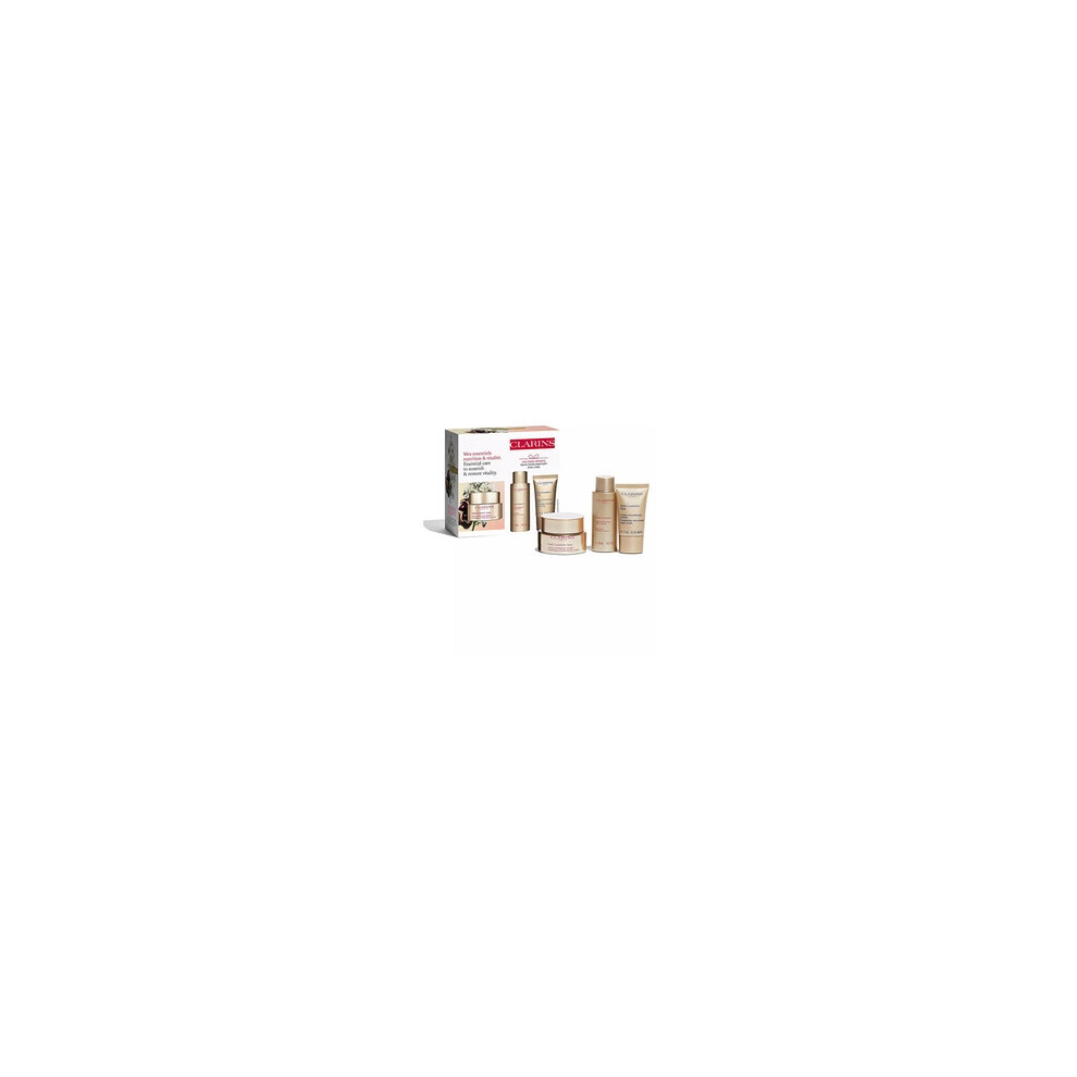 Clarins Nutri-LumiÃre 3 Piece Gift Set: Day Cream 50ml - Essence 50ml - Night Cream 15ml