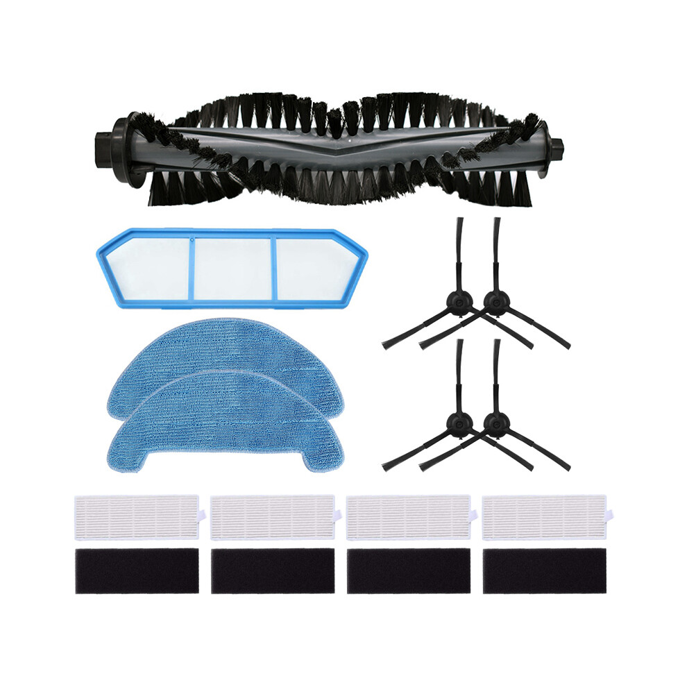 AD-Side Brush Main Brush Hepa Filter Dust Filter for Chuwi Ilife A4 A4S A40 Robot Vacuum Cleaner Parts Replace Mop Cloth-image-OPC-PDY95N8-NEW