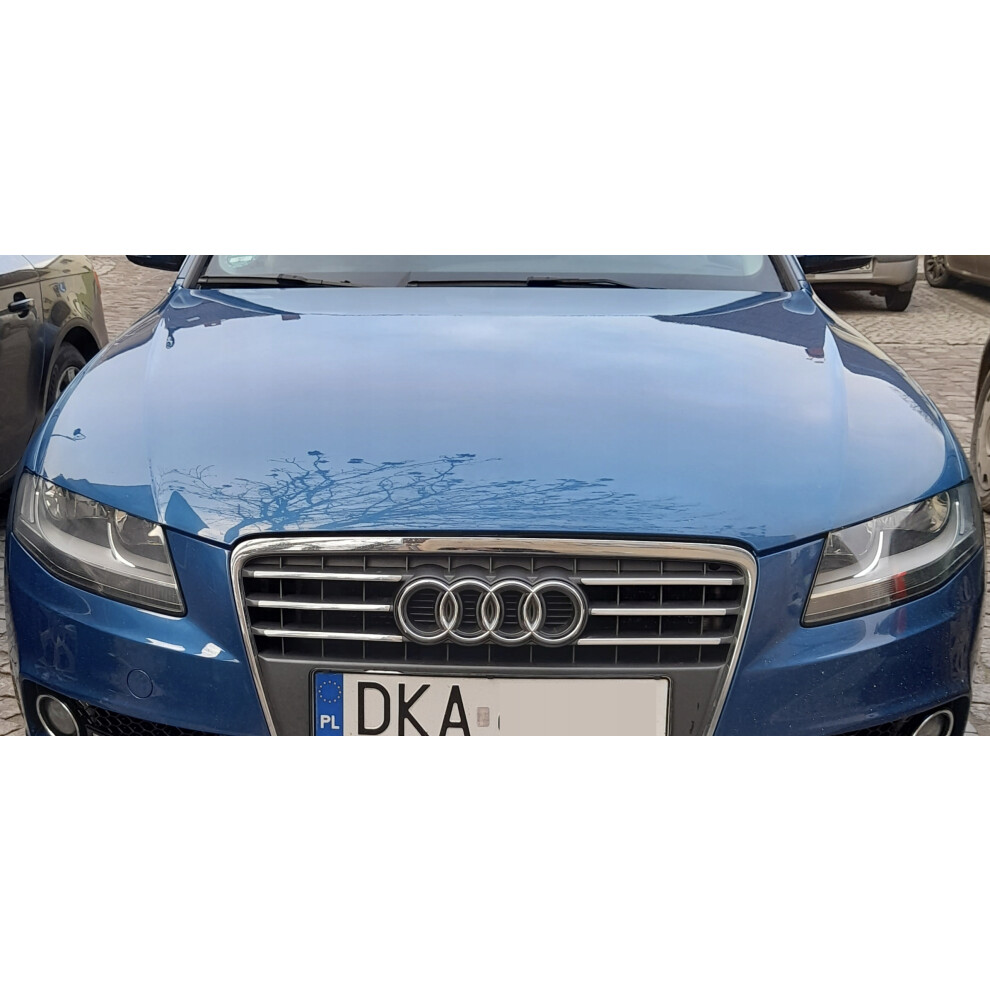 Audi A4 B8 - Listwy Chromowane Na Grill Chrom Atrapa 4123322899216
