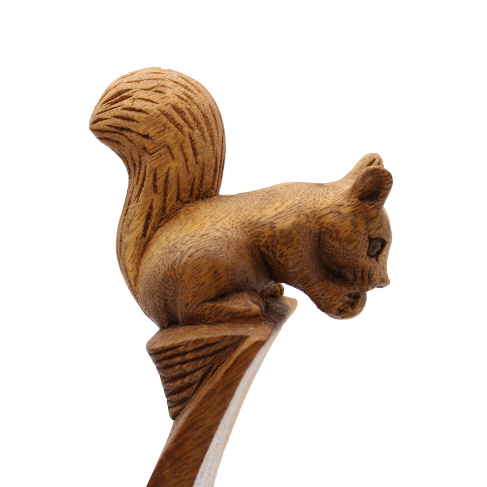 (Squirrel) Suar Wood Balance Wine Holders